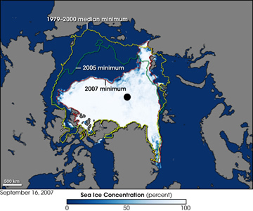Arctic Ice Melting 